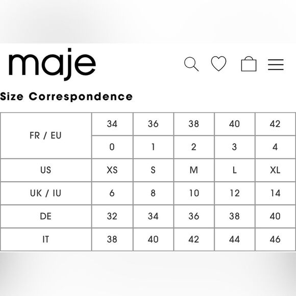 Maje Mapada Knit Button-Front Boyfriend Cardigan in Red & White  -size 2 Medium. - Picture 8 of 14